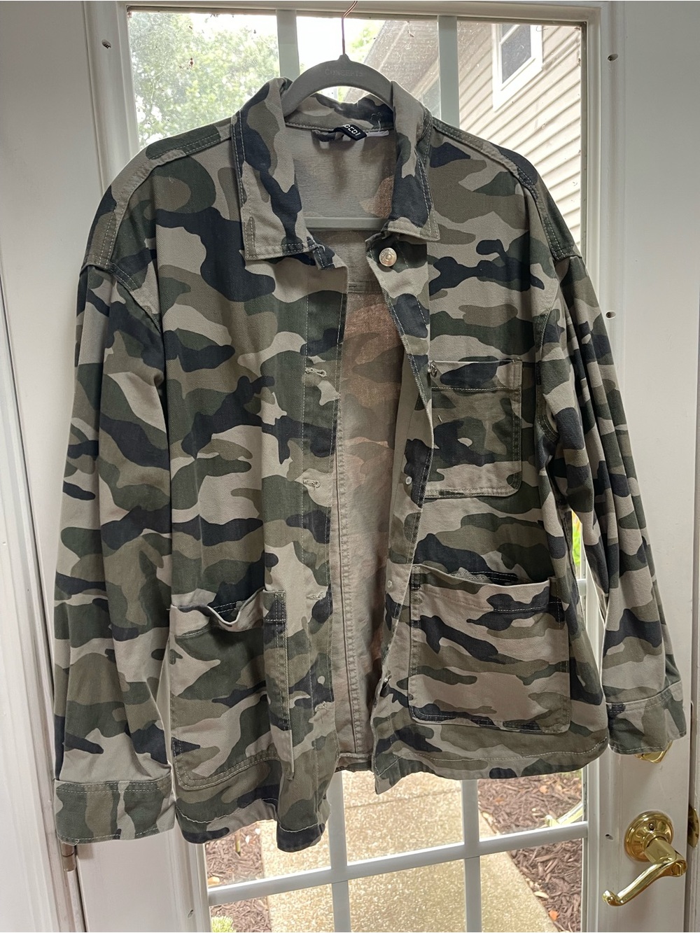 Camouflage Field Jacket - Green Camo